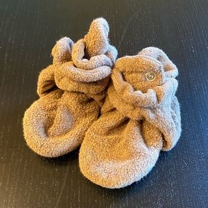 Zutano Cozie Fleece Gripper Baby Bootie 18mo